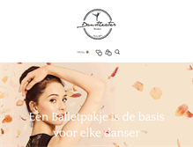 Tablet Screenshot of danstheaterwinkel.nl